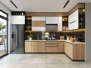 25+ mẫu tủ bếp đẹp hình chữ L thịnh hành hiện nay