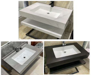 BÀN ĐÁ ÂM TRÀN VIỀN 2 TẦNG ( BĐ-605 )