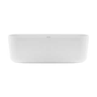Bồn tắm ngâm CALMA BN154170080WG kèm chân đế PIBN154170080BM