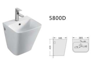 LAVABO TREO LIỀN KHỐI ( 2015 )
