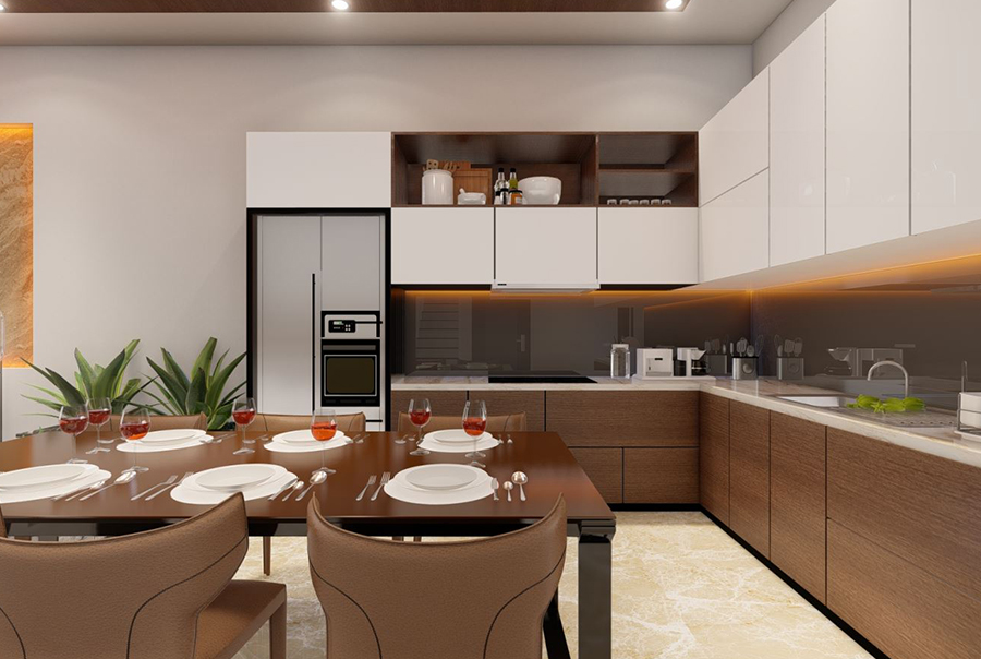 Các vị trí đặt bếp trong nhà thu hút vượng khí, tài lộc